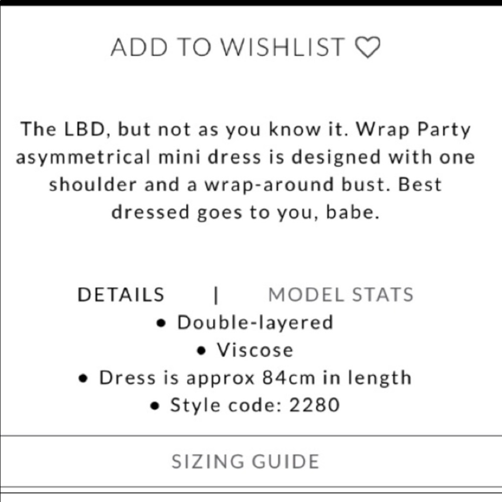 Oh Polly Wrap Party Mini Dress - Picture 6 of 7